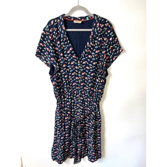 Maeve by Anthropologie umbrella print dress with‎ pockets plus size 24 - Picture 2 of 13